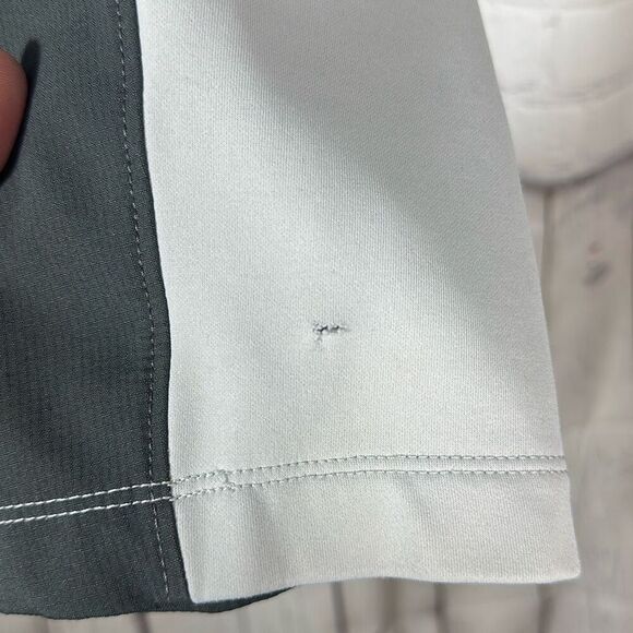 The North Face Hoodie Mens 2XL Gray Tenacious Hybrid Zip Soft Shell Jacket - Picture 4 of 10